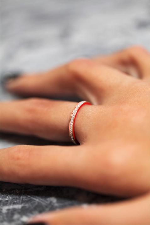 Bague Si Joli Amour or rose - Redline - 0++