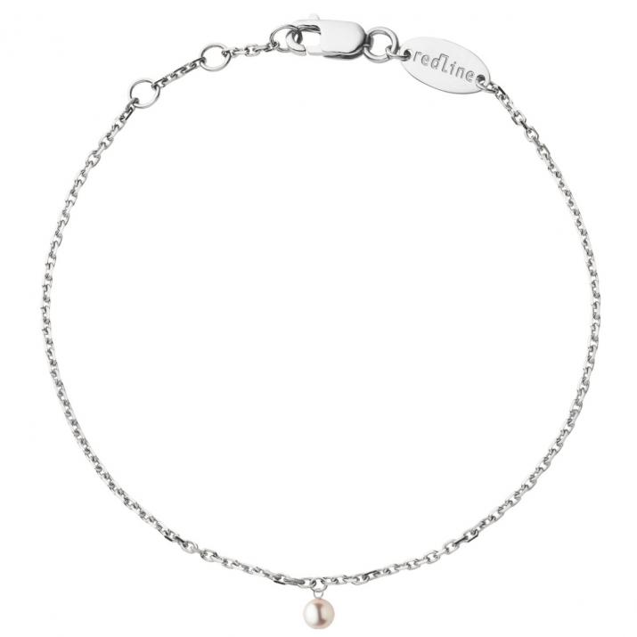 Bracelet Milakoya or blanc 1 perle - Redline - 0++