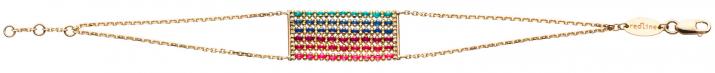 Bracelet Chaîne Femme en Or Jaune - Redline - 0++