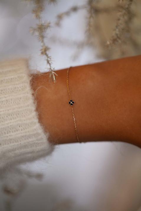 Bracelet Shiny Kcolor Chaine Fil Or Rose - Redline - 0++