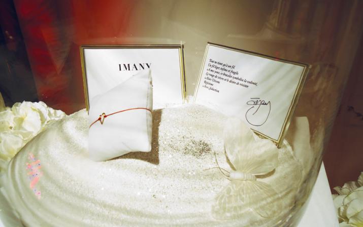 Bracelet fil cœur or jaune By Imany - Redline - 0++