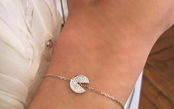 Chain Bracelet Miaaam White Gold RedLine Jewelry - Redline - 0++