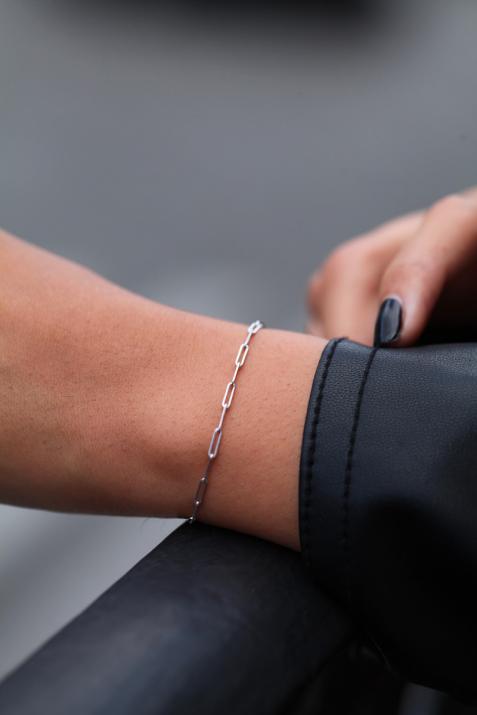 Bracelet My Way Chaine or blanc - Redline - 0++