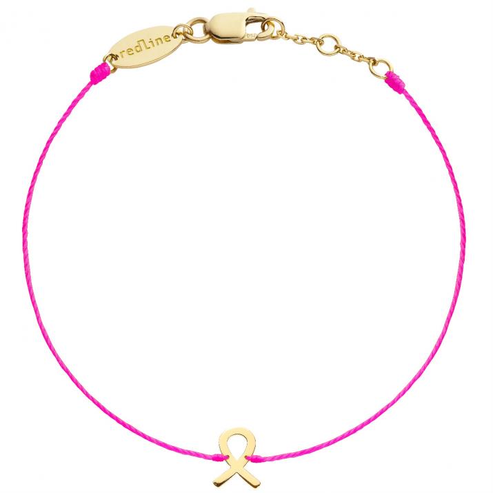 Bracelet Fil Pink Lovelink Or Jaune - Redline