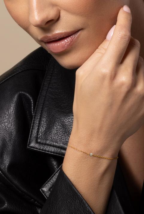 Bracelet chaîne Serenity Or Jaune - Redline - 0++