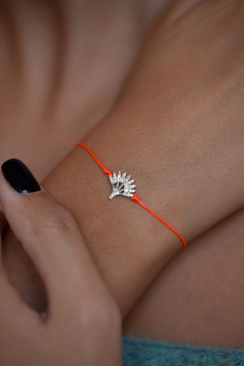 Bracelet Tamar Fil Or Blanc - Redline - 0++