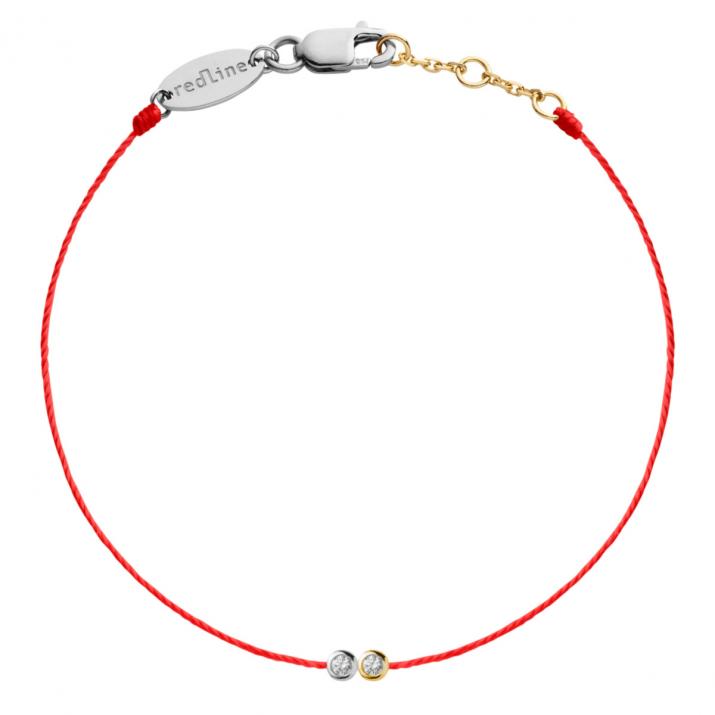 Bracelet fil en série limitée & numérotée - Twenty or bicolore - Redline - 0++