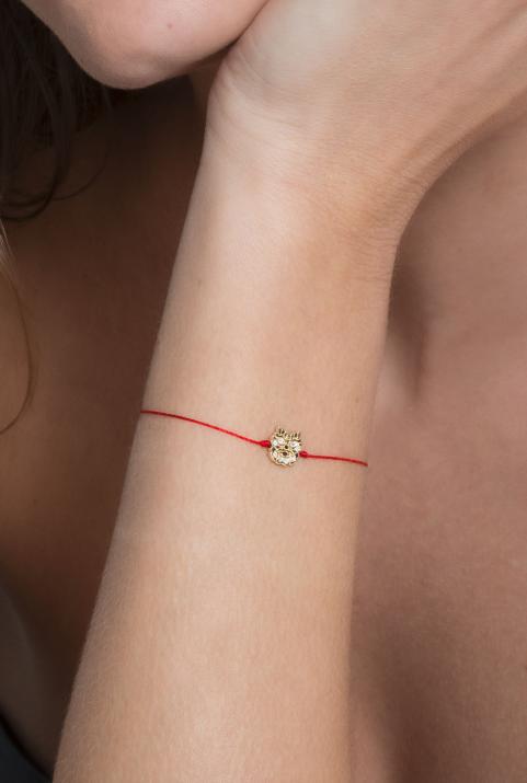 Bracelet Fil Mini Ryu Or Jaune - Redline - 0++