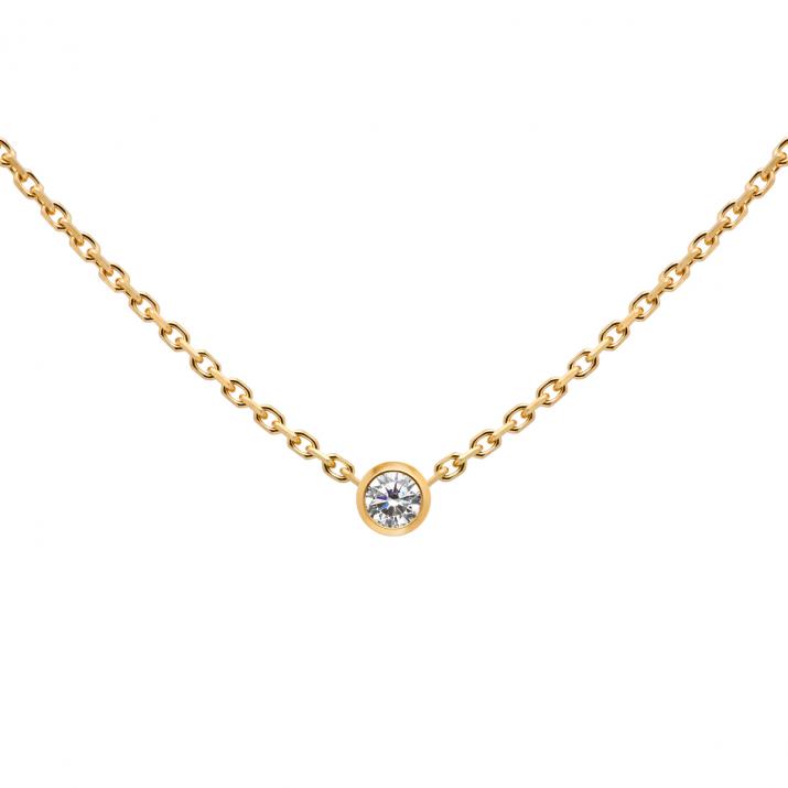 Bébé Pure collier chaine or Jaune - Redline - 0++