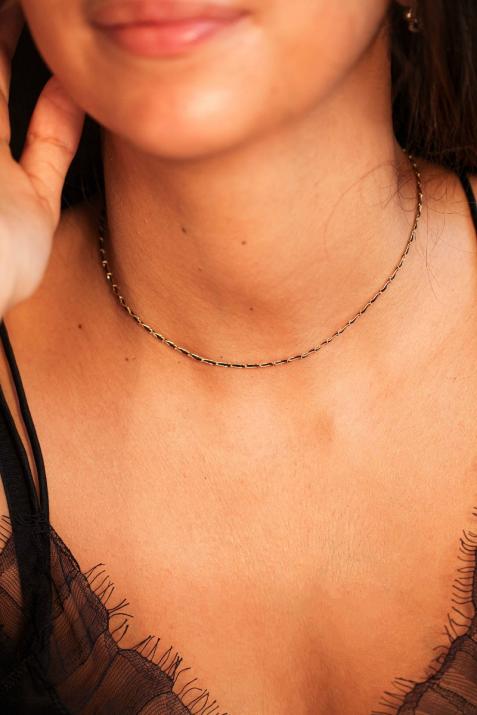 Collier entrelacé en or jaune - Redline - 0++