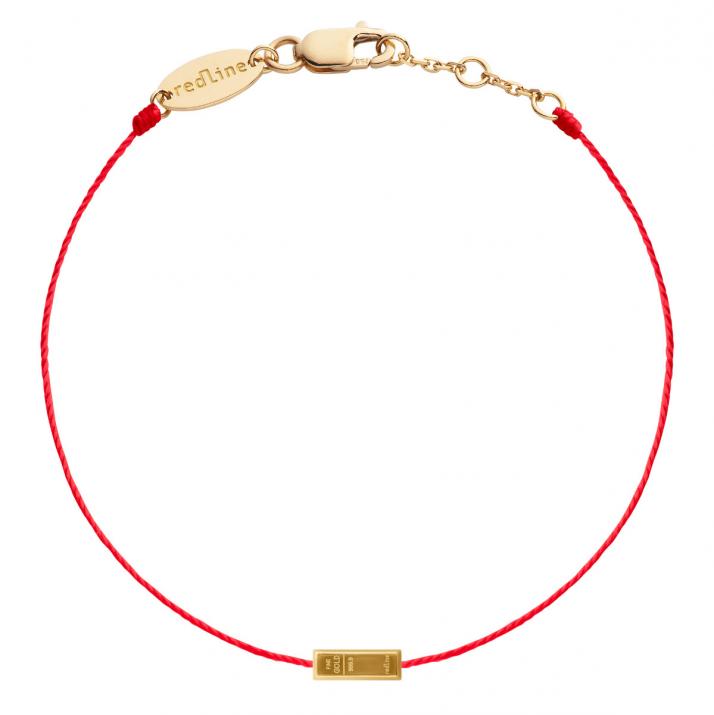 Bracelet fil Lingot d’or or jaune - Redline - 0++