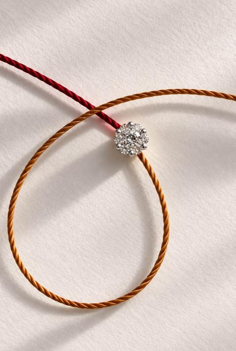 Bracelet Fil Illusion bicolor Or Blanc - Redline - 0++