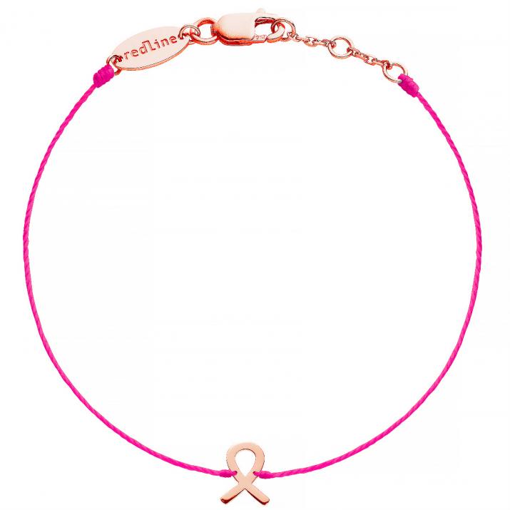 Bracelet Fil Pink Lovelink Or Rose - Redline