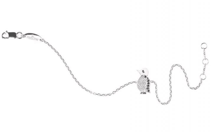 Chain Bracelet Ping White Gold RedLine Jewelry - Redline - 0++