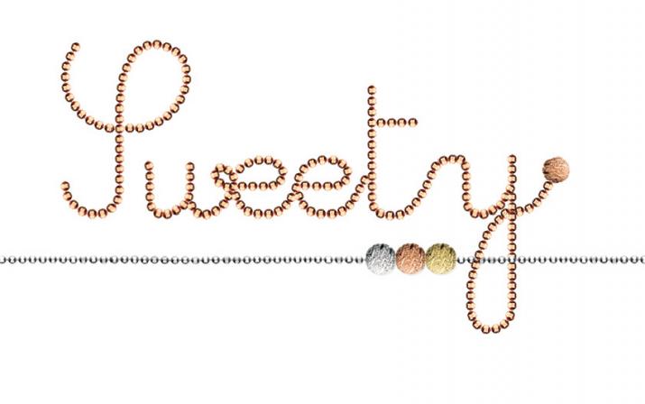 Chain Ring Sweety Three Yellow Gold RedLine Jewelry - Redline - 0++