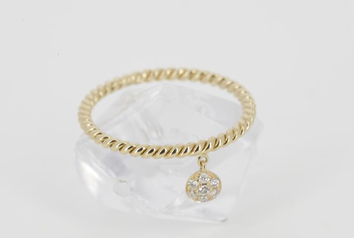 Bague or jaune Very Nice en diamant - Redline - 0++