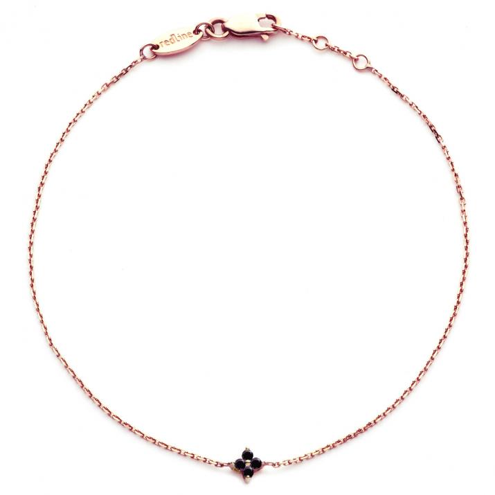 Bracelet Shiny Kcolor Chaine Fil Or Rose - Redline - 0++