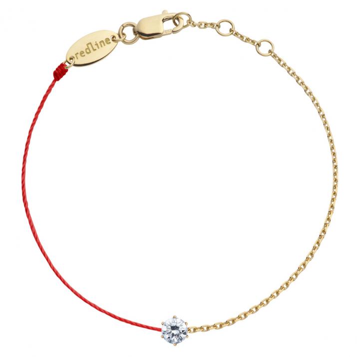 Bracelet mi-fil, mi-chaine  or jaune So Absolu - Redline - 0++