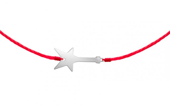Bracelet Fil Femme en Or Blanc - Redline - 0++
