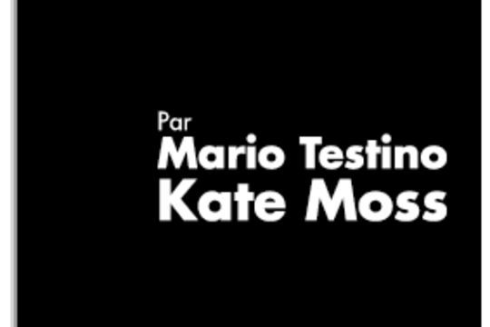 Le livre: par Mario Testino, Kate Moss