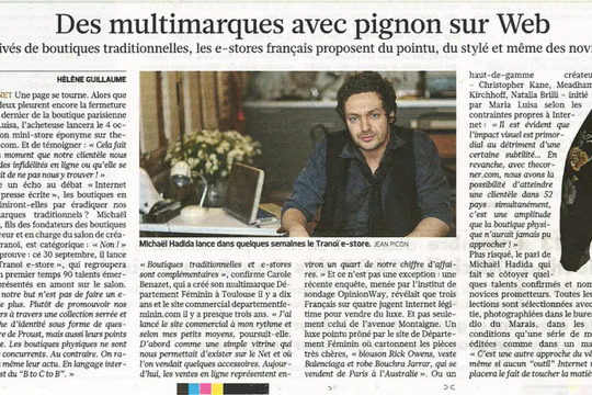 Un nouveau multimarque avec pignon sur Web