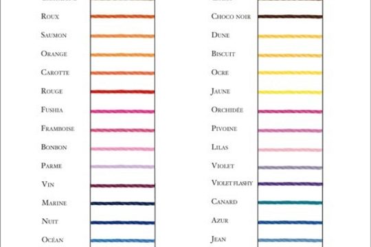 Les couleurs de RedLine