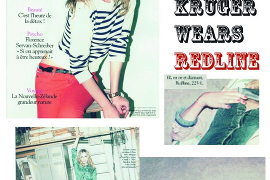 Diane Kruger wears RedLine in L'Express Styles !
