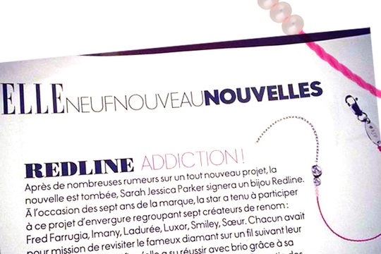 Le bracelet SJP dans le ELLE