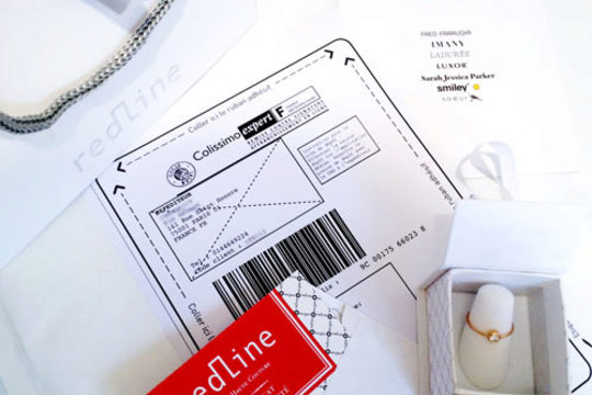 La boutique en ligne Redline, le trajet de votre bijou...