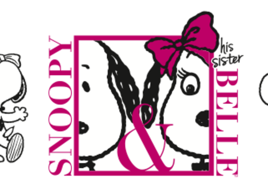Belle, la très chic soeur de Snoopy débarque :)
