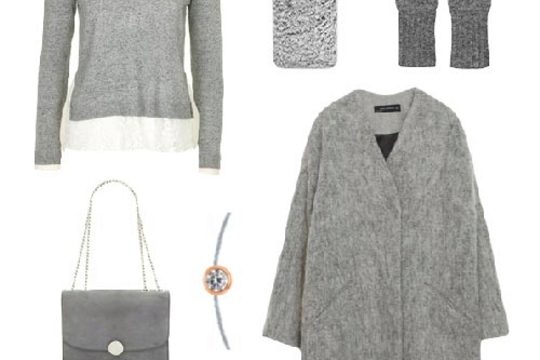 Jolie en gris