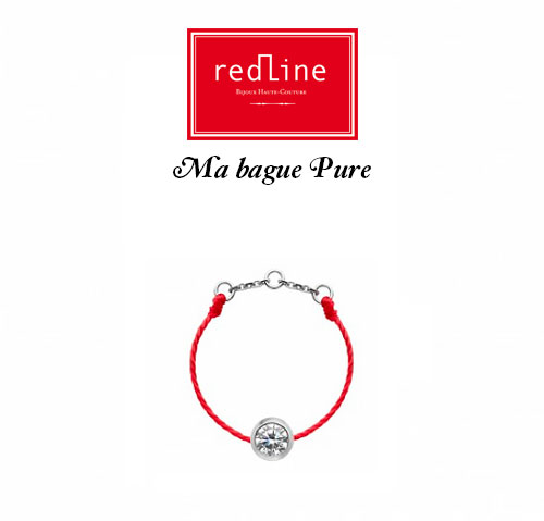 redline fil rouge diamant bague pure diamant