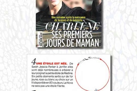 Notre Bracelet Nova dans Gala !