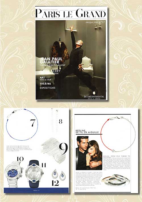 Redline bracelet fil diamant magazine