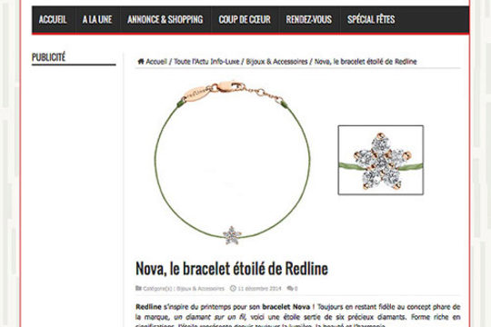 Notre bracelet Nova sur Info Luxe !