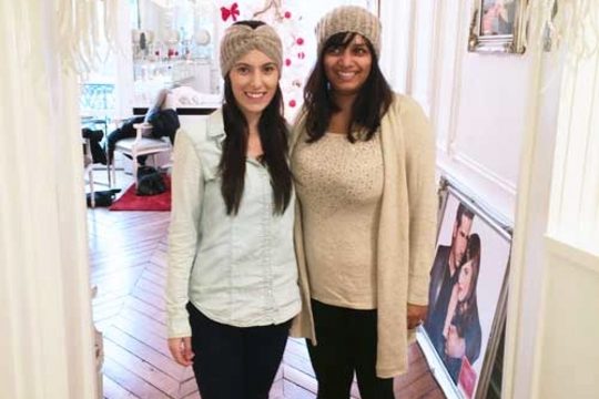 Interview Redline, Imene et Aliyah au showroom