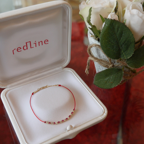 Redline bracelet rubis