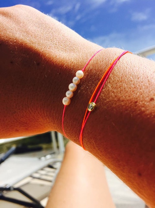 redline bracelets diamants perles