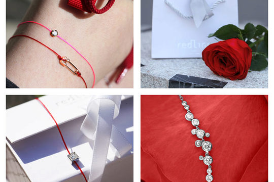 En rouge et blanc !