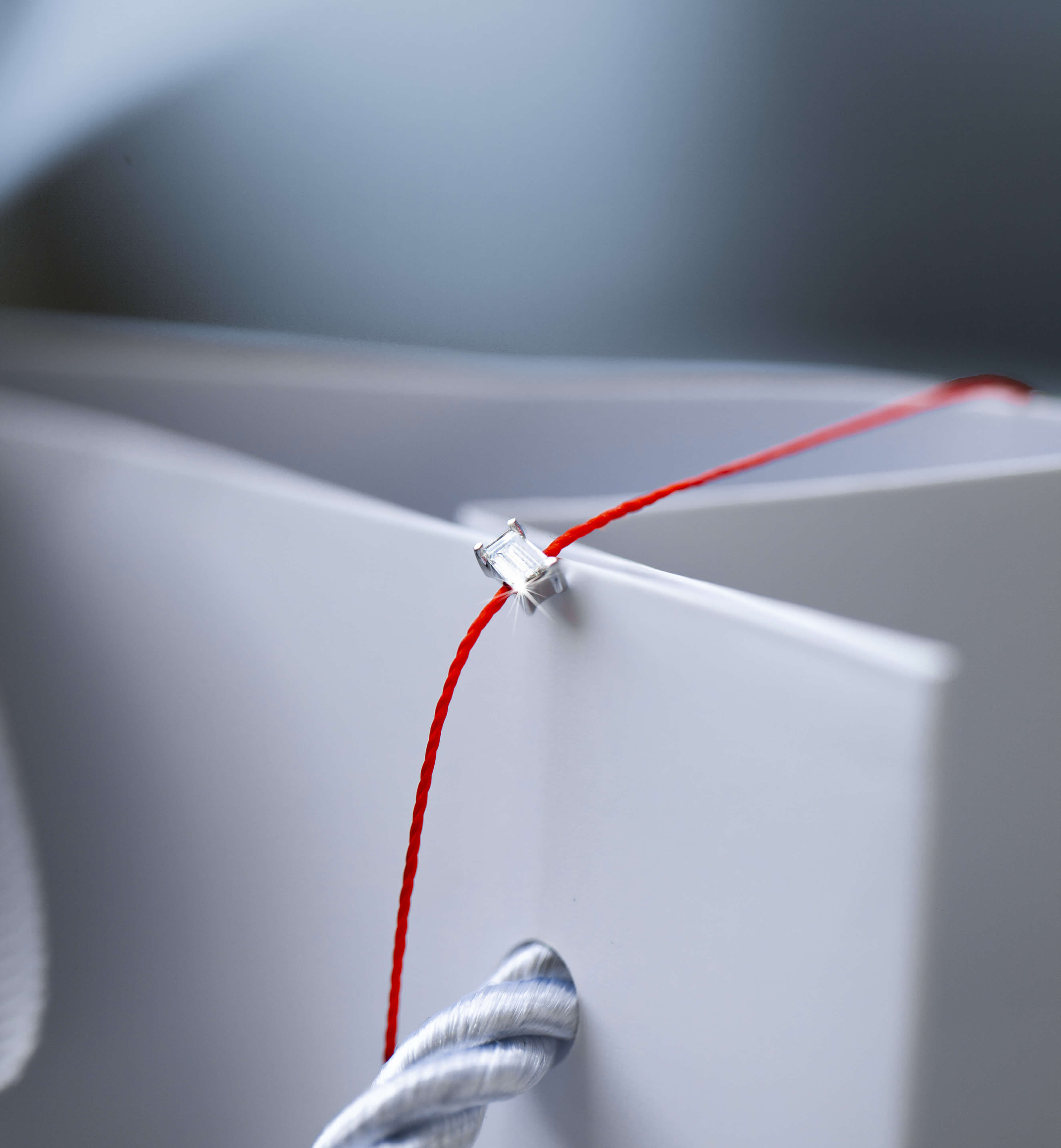 Bracelet diamant baguette redline