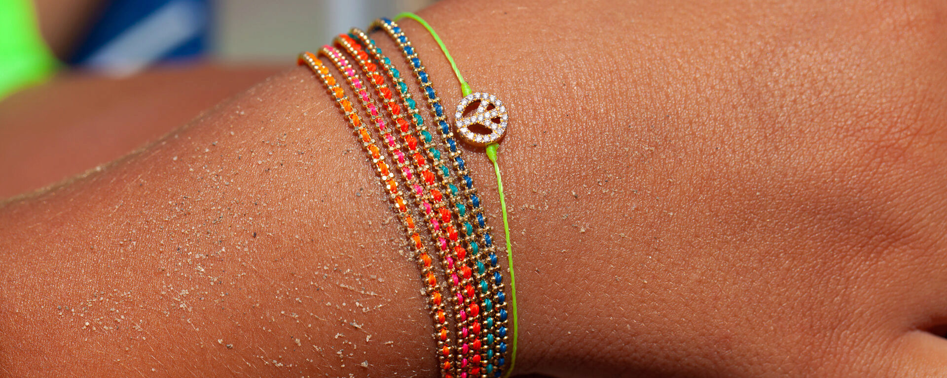 Bracelet pierre naturelle signification couleur : Joie - La Jungle