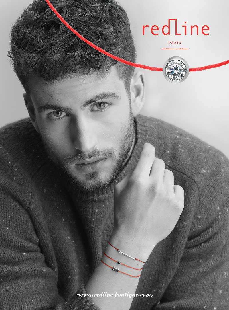 bracelet fil rouge homme