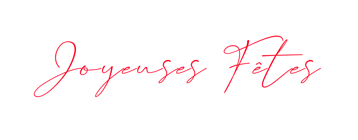 joyeuses fêtes