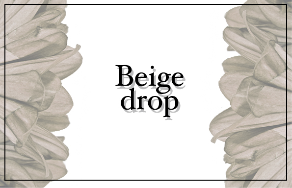 bijoux fins or beige