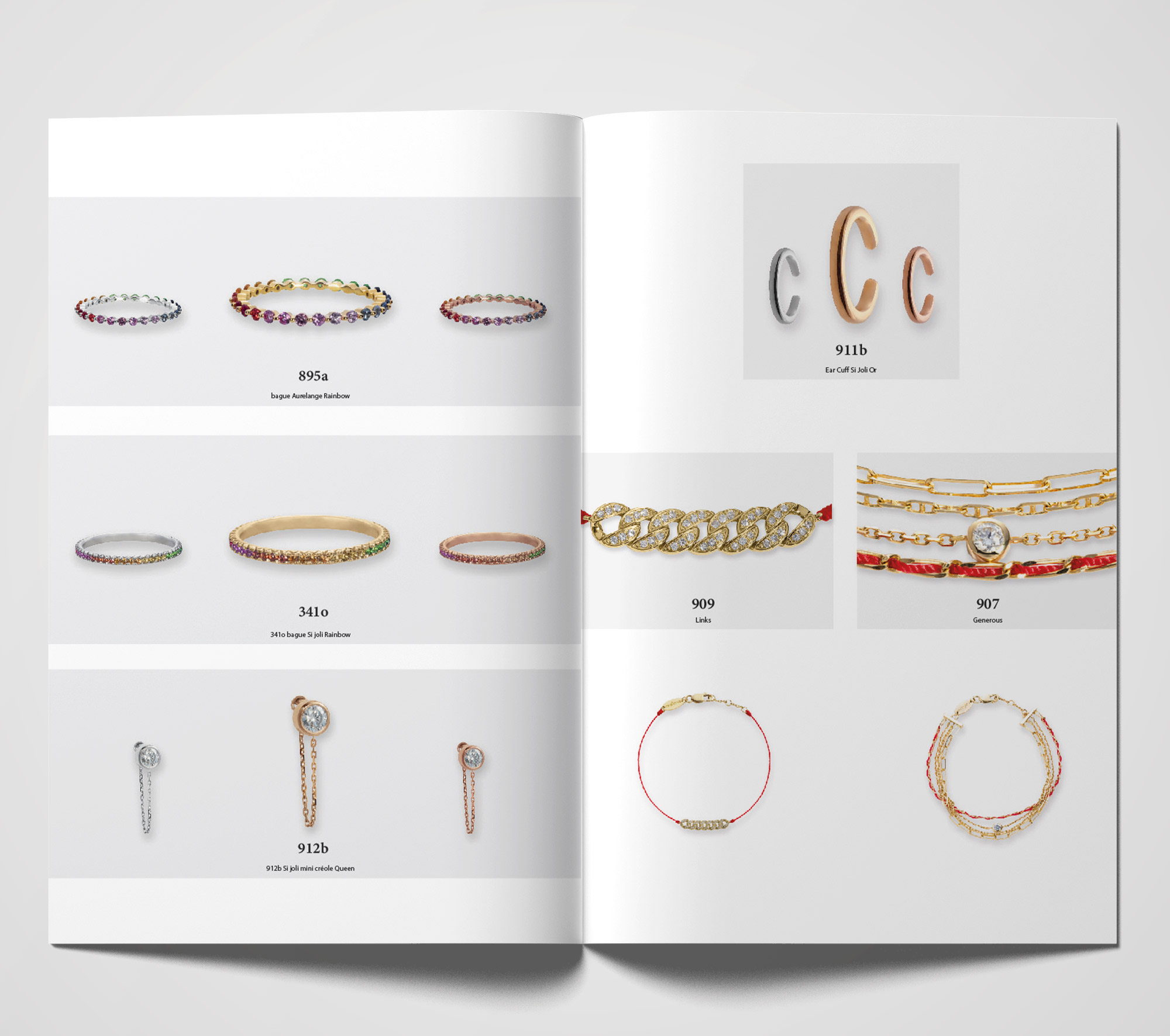 nouveaute redline bijoux or diamant bague et bracelet