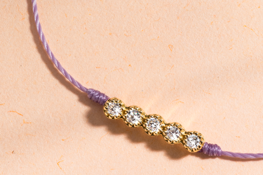 Bracelet Redline Fils parme Prince