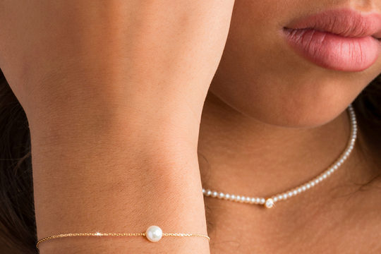 Redline bijoux Diamond & Pearl Illusion