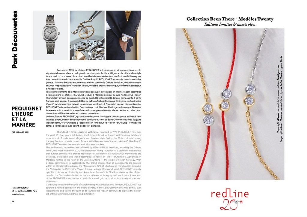 PUBLICITE REDLINE VENDOME