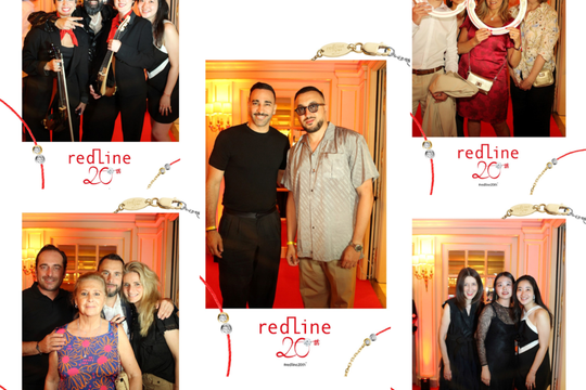 Redline fête ses 20 ans avec un photobooth qui fait sensation au Ritz