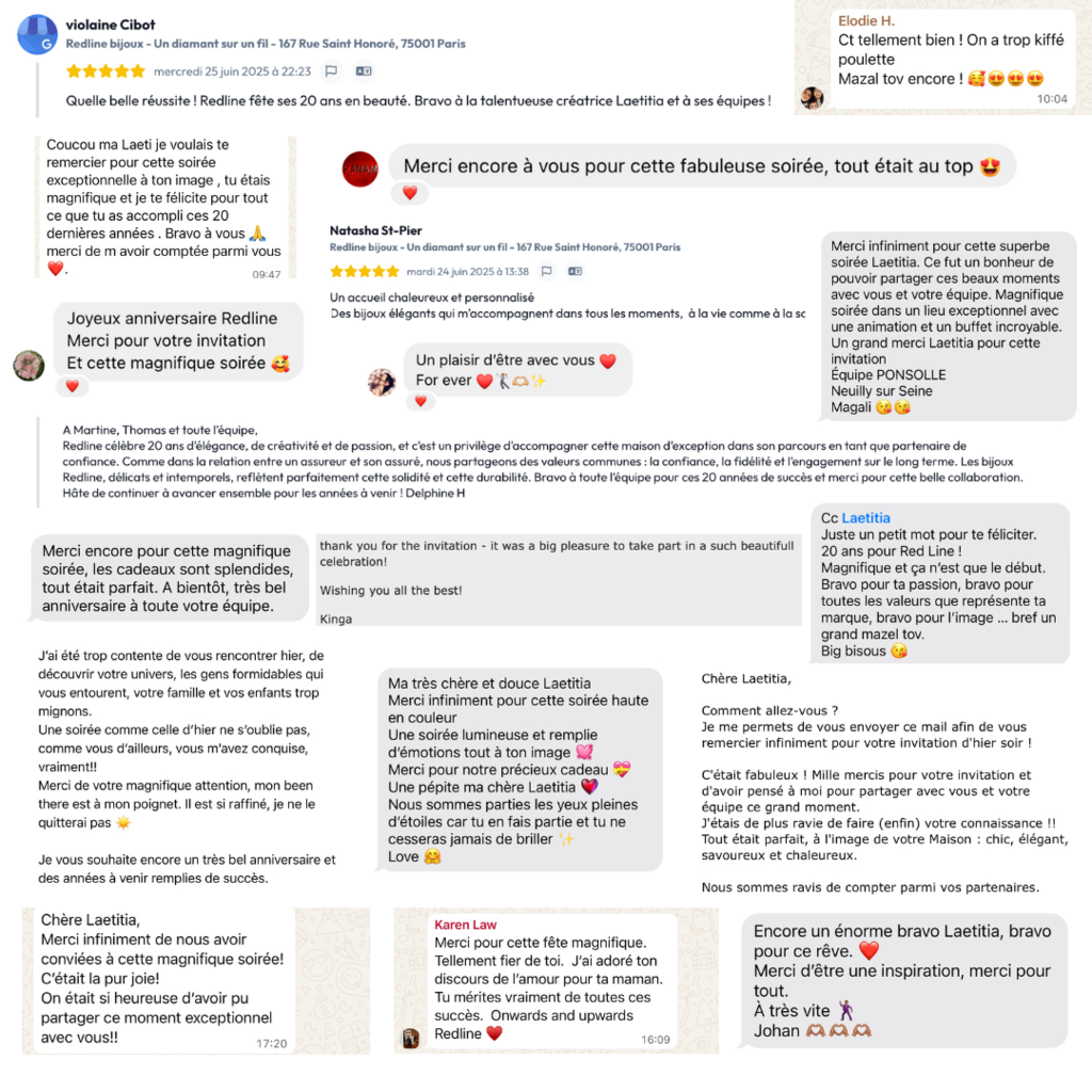 messages d'amour redline